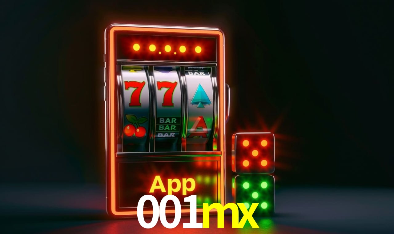 Escena dinámica inspirada en casino con iluminación 001mx, cartas, fichas e íconos de juegos digitales en un espacio moderno de juegos.